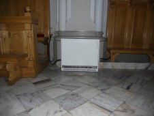 Ogrzewanie kościołów  piece akumulacyjne