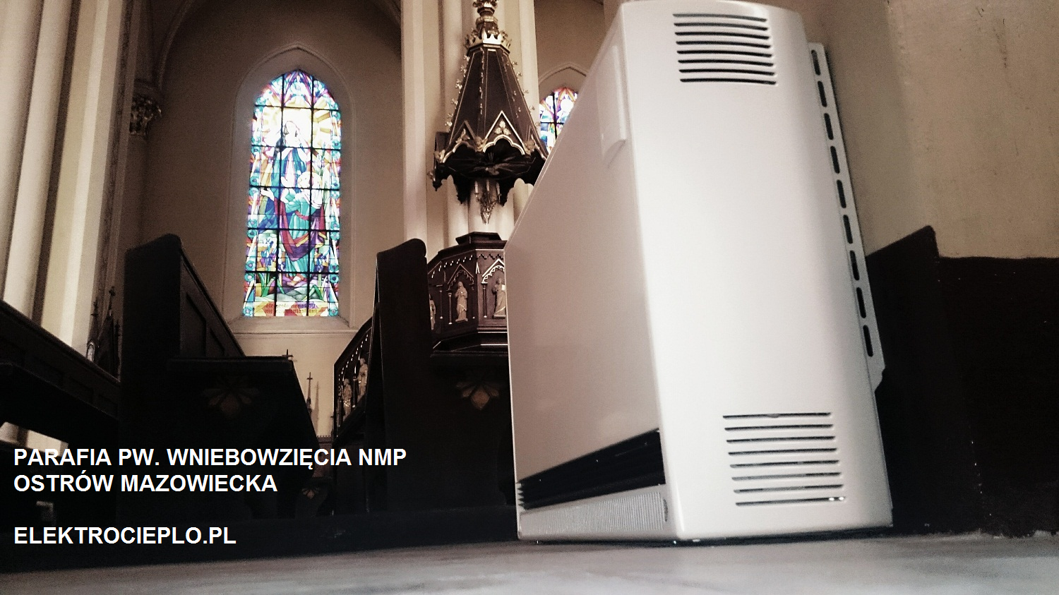 PARAFIA  PW. WNIEBOWZIECIA NMP OSTROW MAZOWIECKA piece akumulacyjne